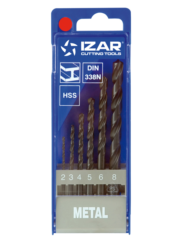 BROCA HSS M.C. JGO 6 PZS 30230 IZAR 2-8 MM