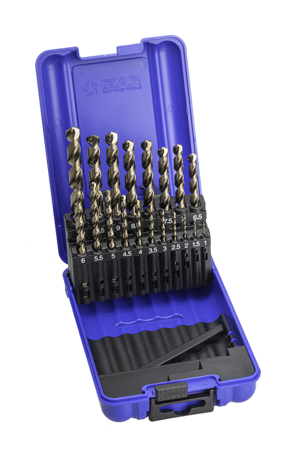 BROCAS HSSE P/INOX JGO 19 PZS 34201 IZAR 1-10X0,50