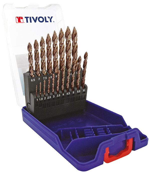 BROCA HSS TSP DIN 338 JG 19PZS 11457170015 TIVOLY 1 - 10 MM