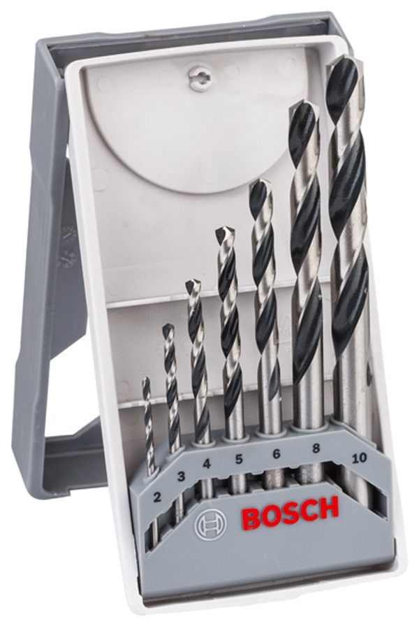 BROCA HSS-R POINT TEC JGO 7 PZ 2608577347 BOSCH 2-10 MM