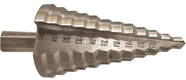 BROCA ESCALONADA HSS 11448620637 TIVOLY 6-37 MM