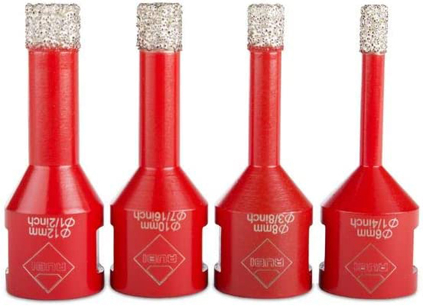 BROCA DIAMANTE C SECO M14 JG 4 50938 DRYGRES RUBI 6-12 MM