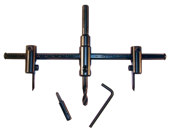 CORTACIRCULOS REGULABLE XWY-06K003 CEVIK 30-200 MM