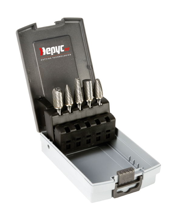 FRESAS ROTATIVAS M.DURO JGO. 5 3221 HEPYC 12 MM