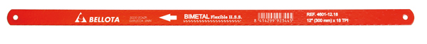 HOJA SIERRA MANO BIMET. 12.24 4601 BELLOTA 300 MM