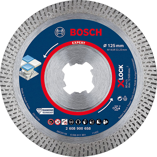 DISCO HARDCERAMIC XLOCK EXPERT 2608900657 BOSCH 115 MM