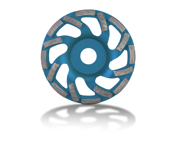 MUELA DIAMANTE DESBASTE F CUP 5919 RUBI 100 MM