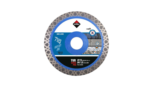DISCO DIAMANTE TVR SUPERPRO 30986 RUBI 115 MM
