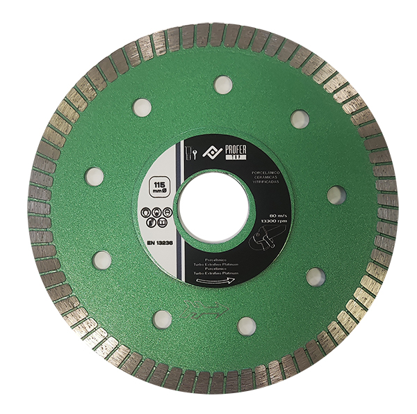 DISCO DIAMANTE PORCELANATO PT1016 PROFER TOP 115X7 MM