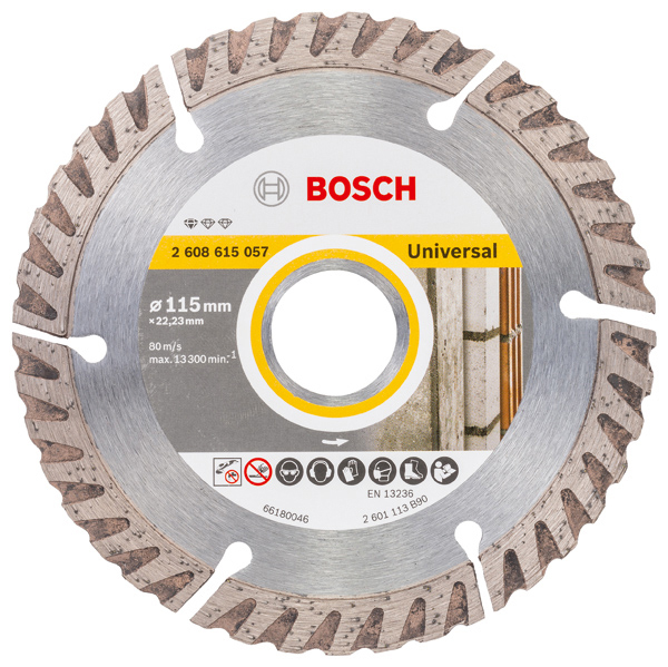 DISCO DIAMANTE UNIVERSAL 2608615165 BOSCH 115X1,6 MM