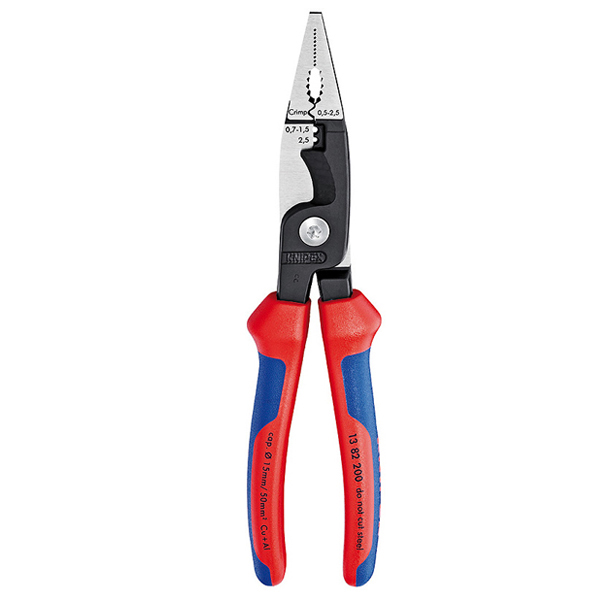ALICATE CORTA-PELACABLE 13.82.200 KNIPEX 200 MM