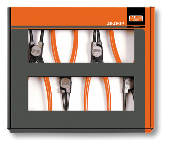 ALICATE GRUPILLAS 19-60MM JG.4 28-29/S4 BAHCO 180 MM