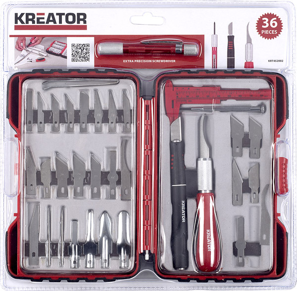 SET MODELISMO 36 PZ+DEST PRECIS. KRT452002 KREATOR -