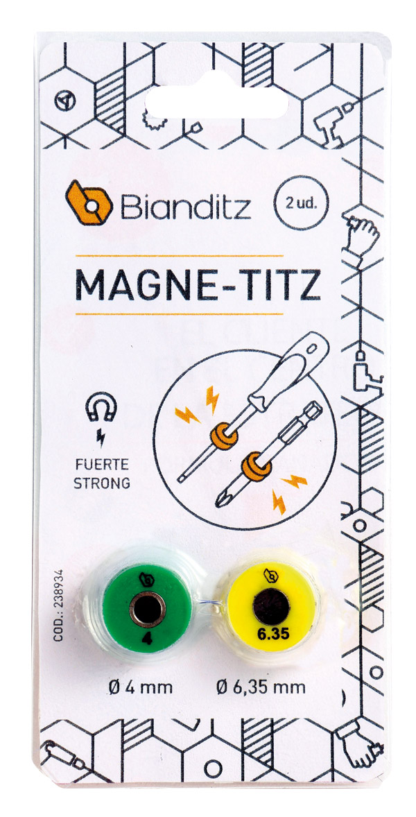 ANILLO MAGNETIZADOR 2 UDS 238934 BIANDITZ 4-6,35 MM