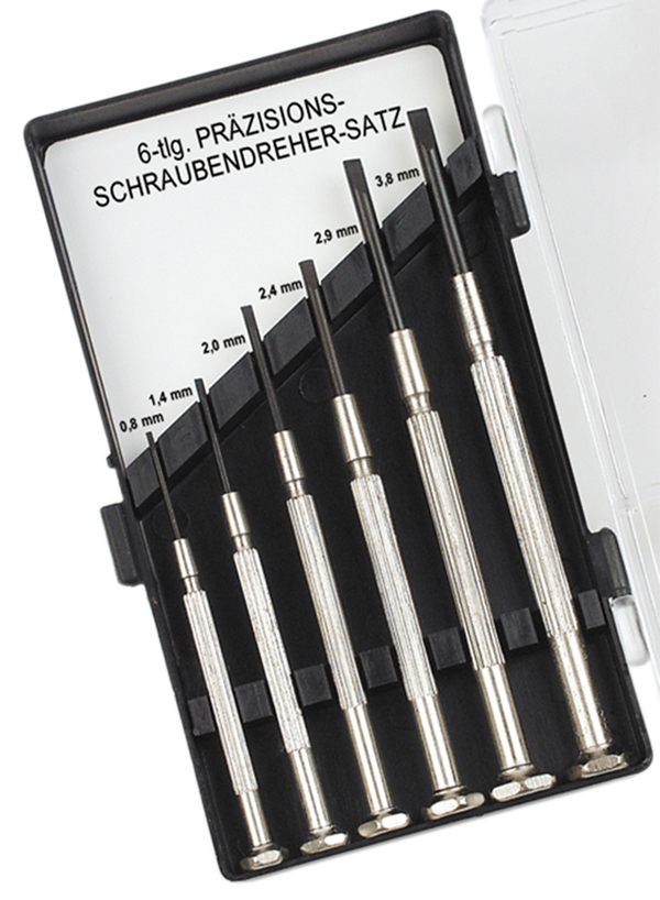 DESTORNILLADOR RELOJERO 6 PZ M1105 MANNESMANN 30-120MM