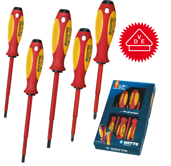 DESTORNILLADOR VDE 1000V JGO 5 653741 MAXXPRO -