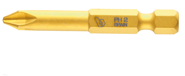 PUNTA PHILIPS 1/4'' TIN 2 U 239767 BIANDITZ 2X50 MM