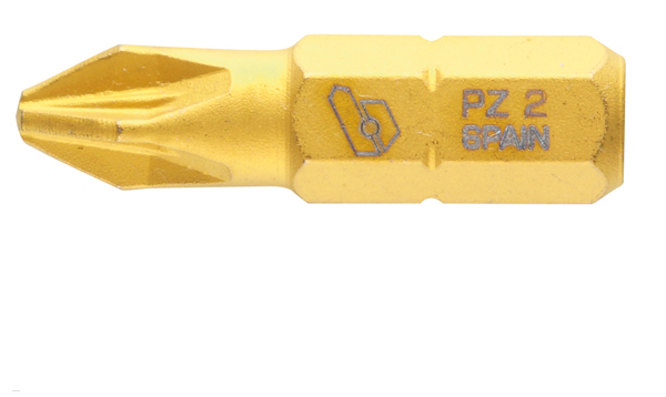 PUNTA POZI 1/4'' TIN 5 UD 238776 BIANDITZ 1X25 MM
