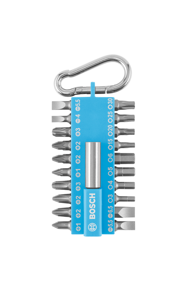 SET 20+1 PUNTA ATORN LLAVERO 2607002822 AZ BOSCH -