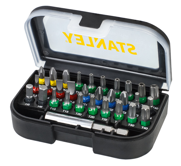 SET 30 PUNTAS + ADAPTADOR STA60490-XJ STANLEY -