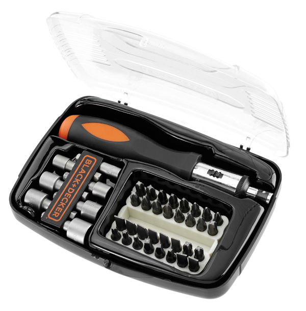 SET 40 PUNTAS + ADAPTADOR A7062-XJ B&D -