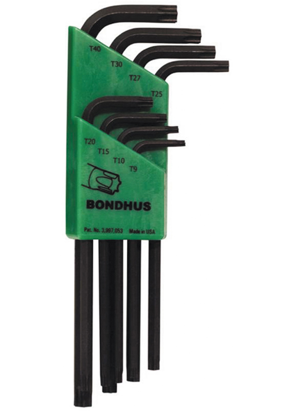 LLAVE TORX JGO 8 PZS 31834 BONDHUS T9-T40