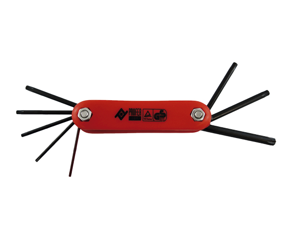 LLAVE TORX NAVAJA JGO 8PZ PT0794 PROFER TOP T9-T40