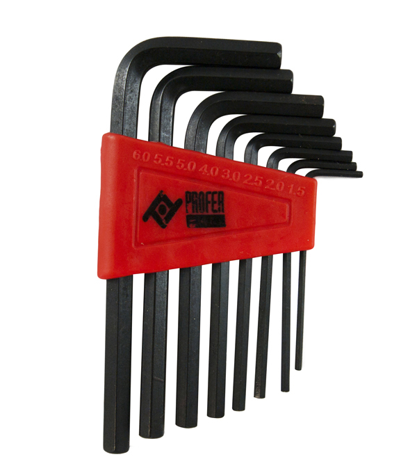 LLAVE ALLEN 1,5-6MM JGO 8 PZS PT0917 PROFER TOP -