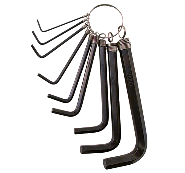 LLAVE ALLEN CORTA ANILLA 9P PT0818 PROFER TOP 1,5-10 MM