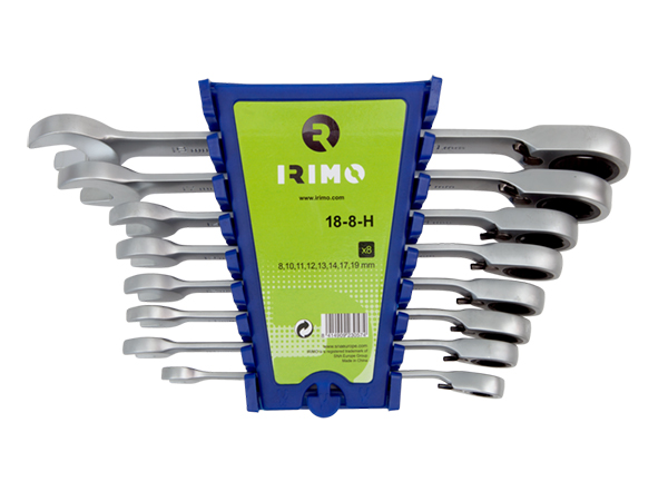 LLAVE COMBI FIJA-CARRACA JG 8 18-8-H IRIMO 8-19 MM