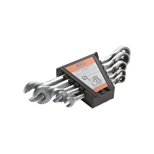 LLAVE COMBI FIJA-CARRACA JG 5 170365 ALYCO 8-19 MM