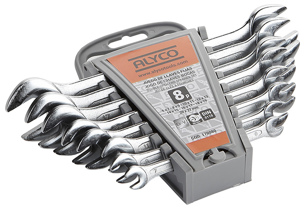 LLAVE FIJA JG 8 PZS SOPORTE 170080 ALYCO 6-7/20-22