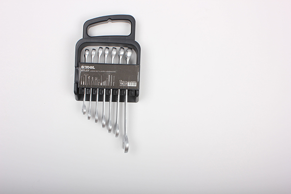 LLAVE COMBINADA JGO. 7 PZS 855006017 B TOOL 100X40X120