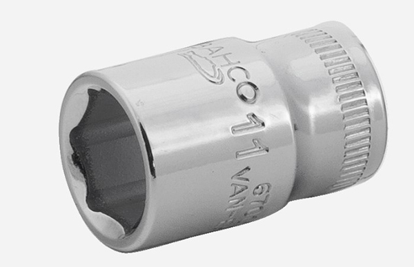 LLAVE VASO HEXAGONAL 1/4'' SB6700SM-4 BAHCO 4 MM