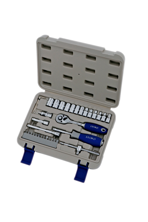 MALETIN VASOS Y PUNTAS 35 PZ 109-35-4 IRIMO 1/4''