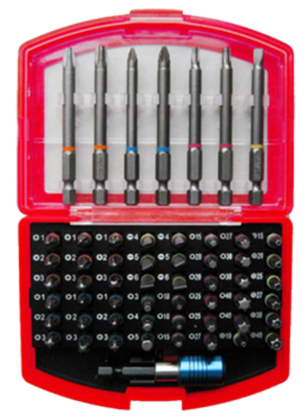 ESTUCHE 56 PUNTAS+P. MAGNETICO BC-56 BRICODY -