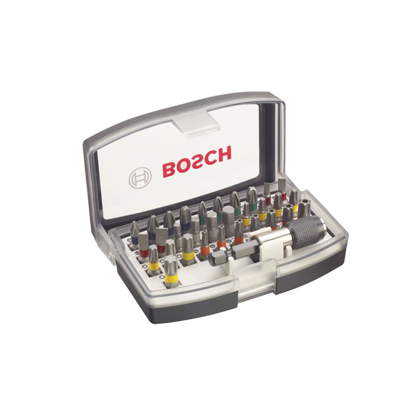 ESTUCHE 32 PUNTAS PRO+PORTAP. 2607017319 BOSCH -