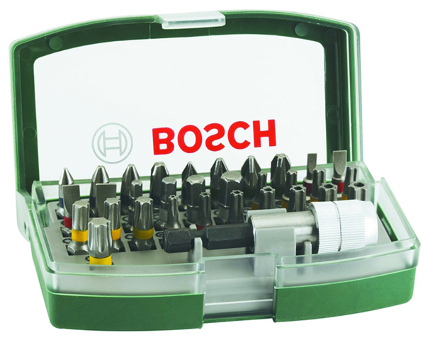 ESTUCHE 32 PUNTAS+P. MAGNETICO 2607017063 BOSCH -