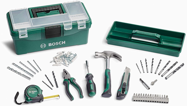 SET HERRAMIENTAS 73 PZ +CAJA 2607011660 BOSCH X-LINE -