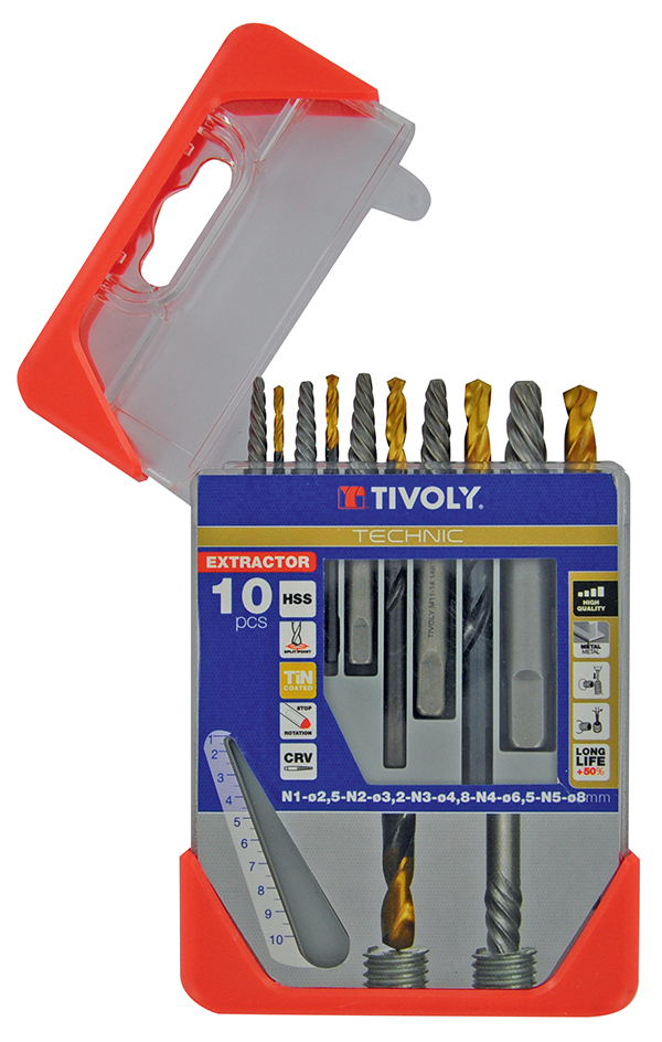 ESTUCHE EXTRACTOR TORN+BROCAS 11901170052 TIVOLY M3-M18