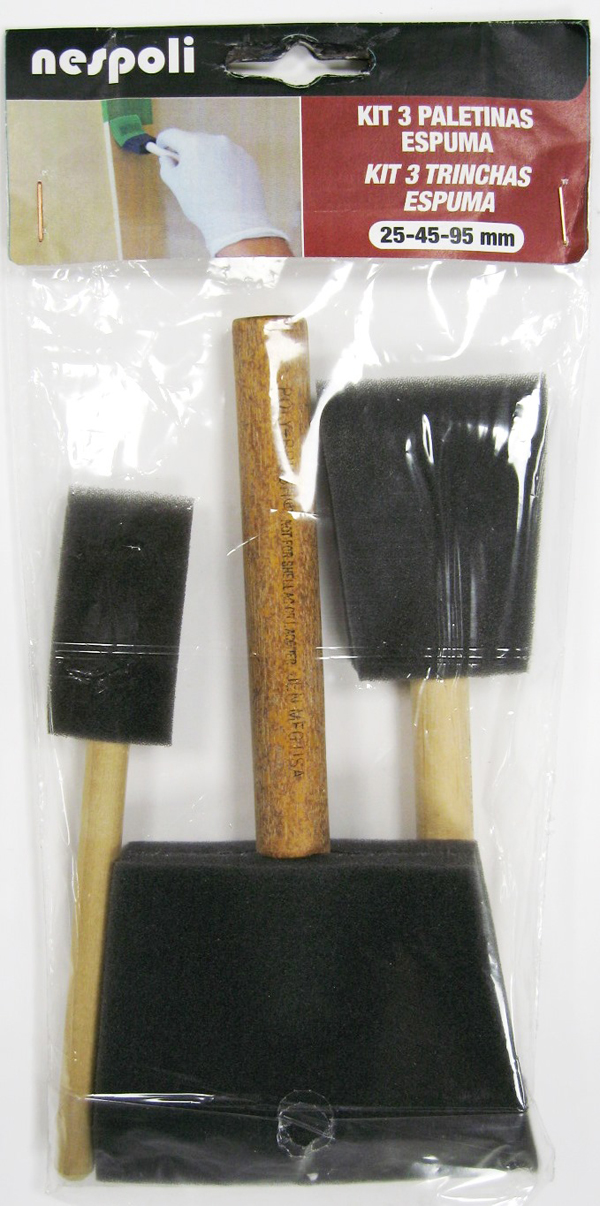 PALETINA CABEZAL ESPUMA PACK 3 5103077 NESPOLI 25-45-100