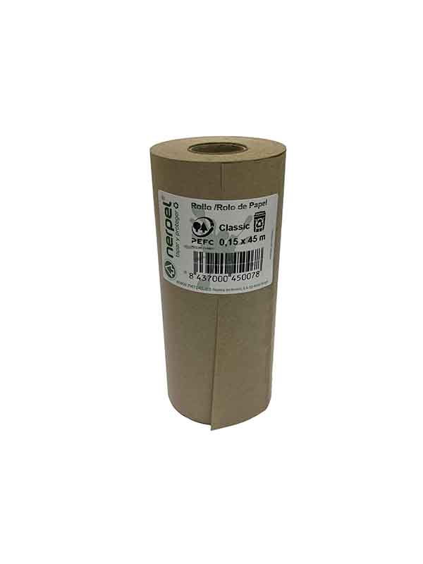 PAPEL KRAFT CLASSIC R/45 M 3790 NERPEL 90 CM