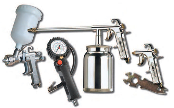 KIT PISTOLAS PROF. CLASSIC LUX 20160103 SAGOLA -