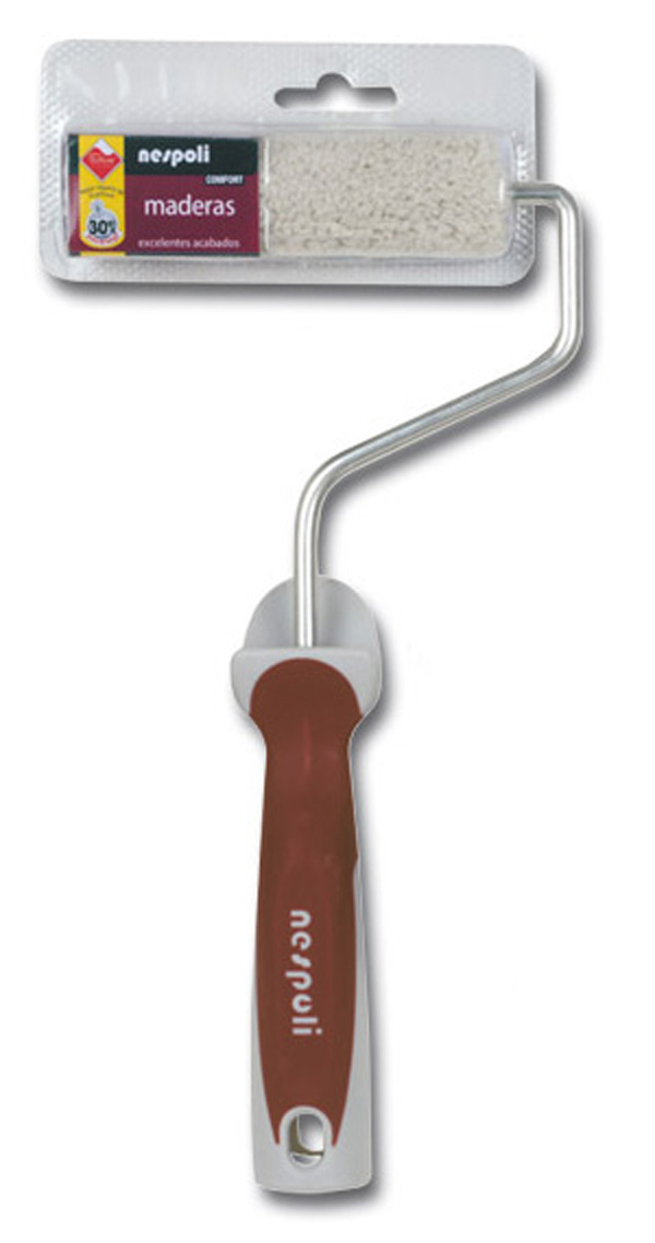 MINI RODILLO MADERAS TEFLON R855370 NESPOLI 11 CM