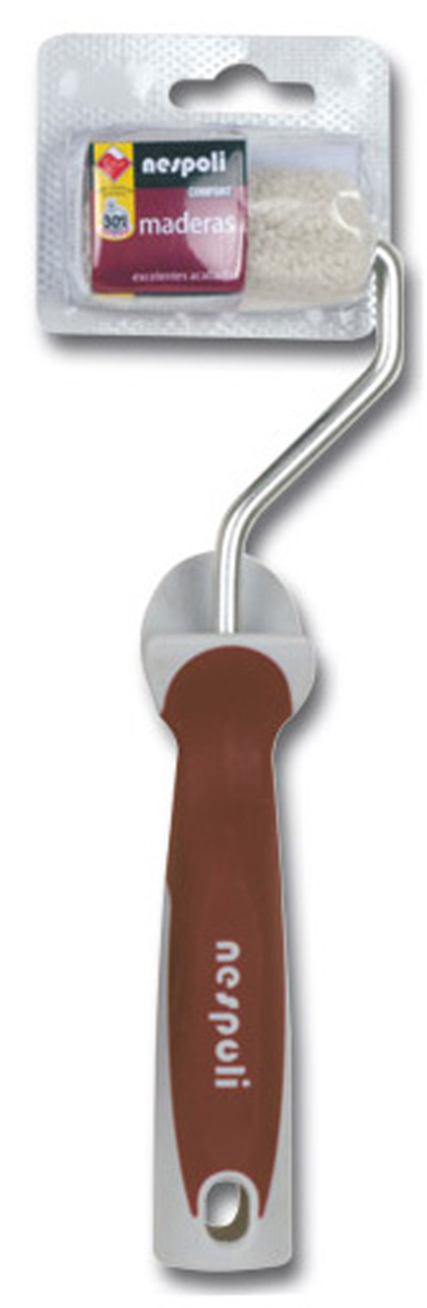 MINI RODILLO MADERAS TEFLON R855670 NESPOLI 6 CM