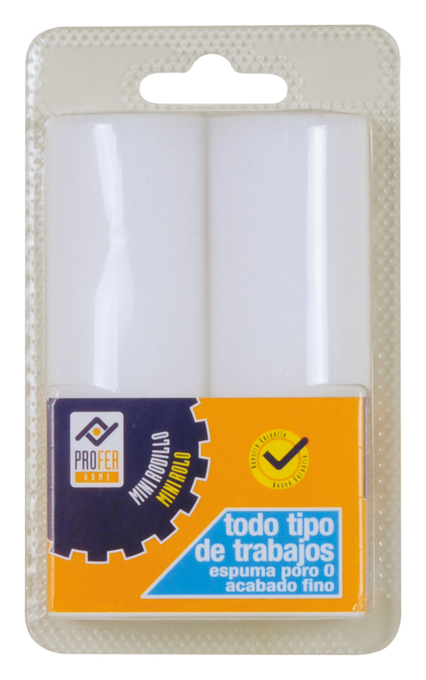 RECAMBIO MINI RODILLO P.0 (2) PH0507 PROFER HOME 10 CM