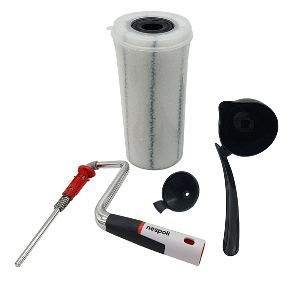 RODILLO C/DEPOSITO NONSTOPMATIC 194850 NESPOLI 21 CM