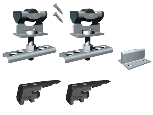 ACCESORIOS CORREDERA ALUMINIO JGO 39/00 SAHECO 40 KG