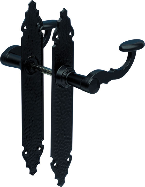 MANILLA NEGRO M. C/PLACA JGO 100-6100 AMIG -