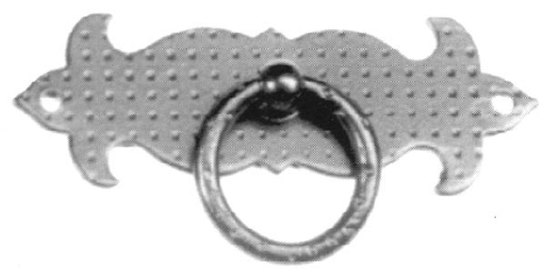 TIRADOR ANILLA PLACA 73957 IMEX 95X35 MM